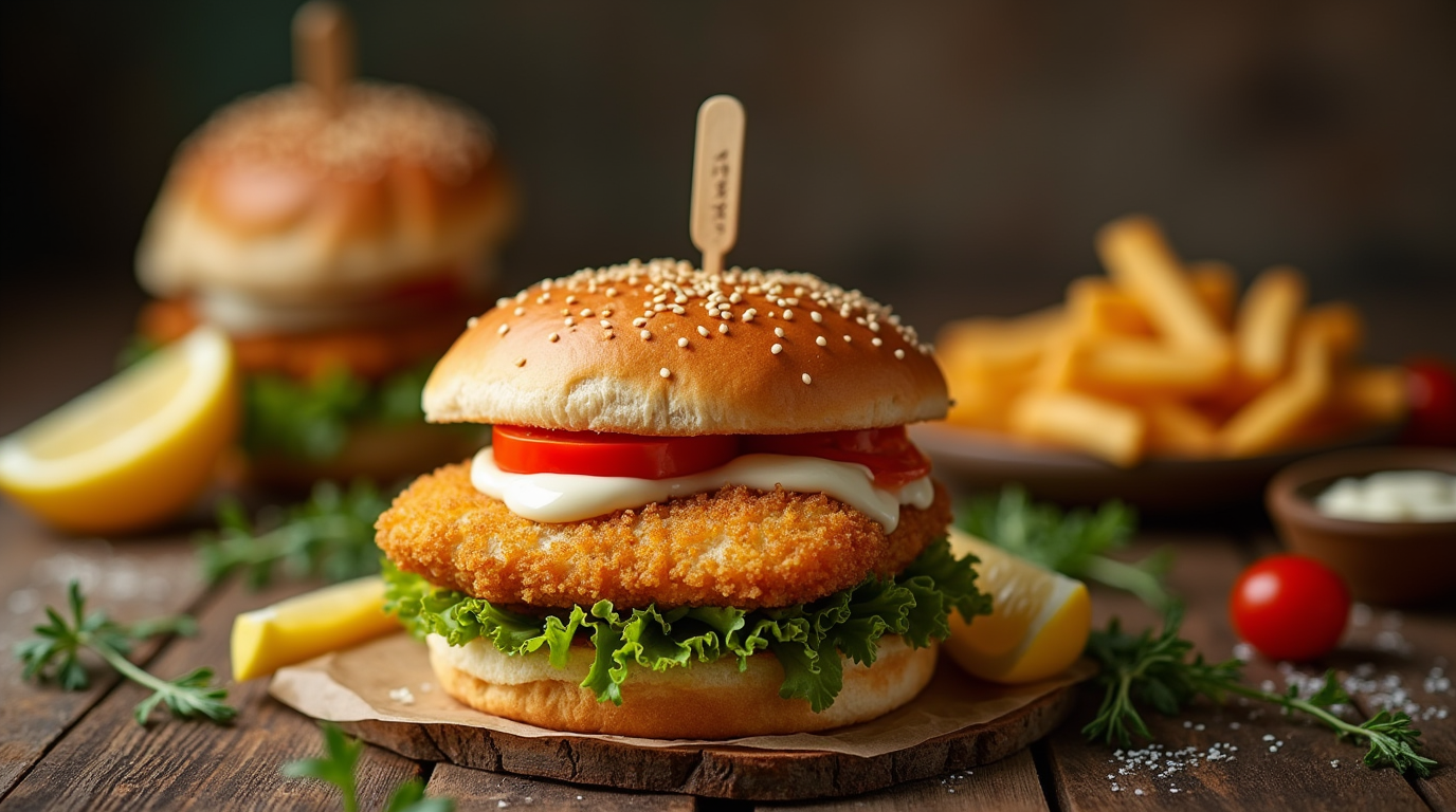 Crispy Cod Sandwich