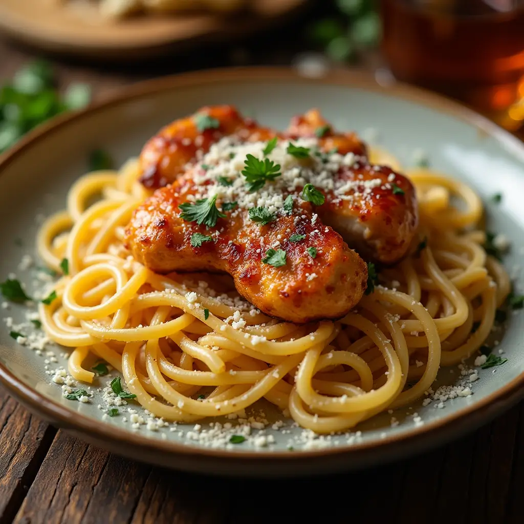 Honey Pepper Chicken Pasta