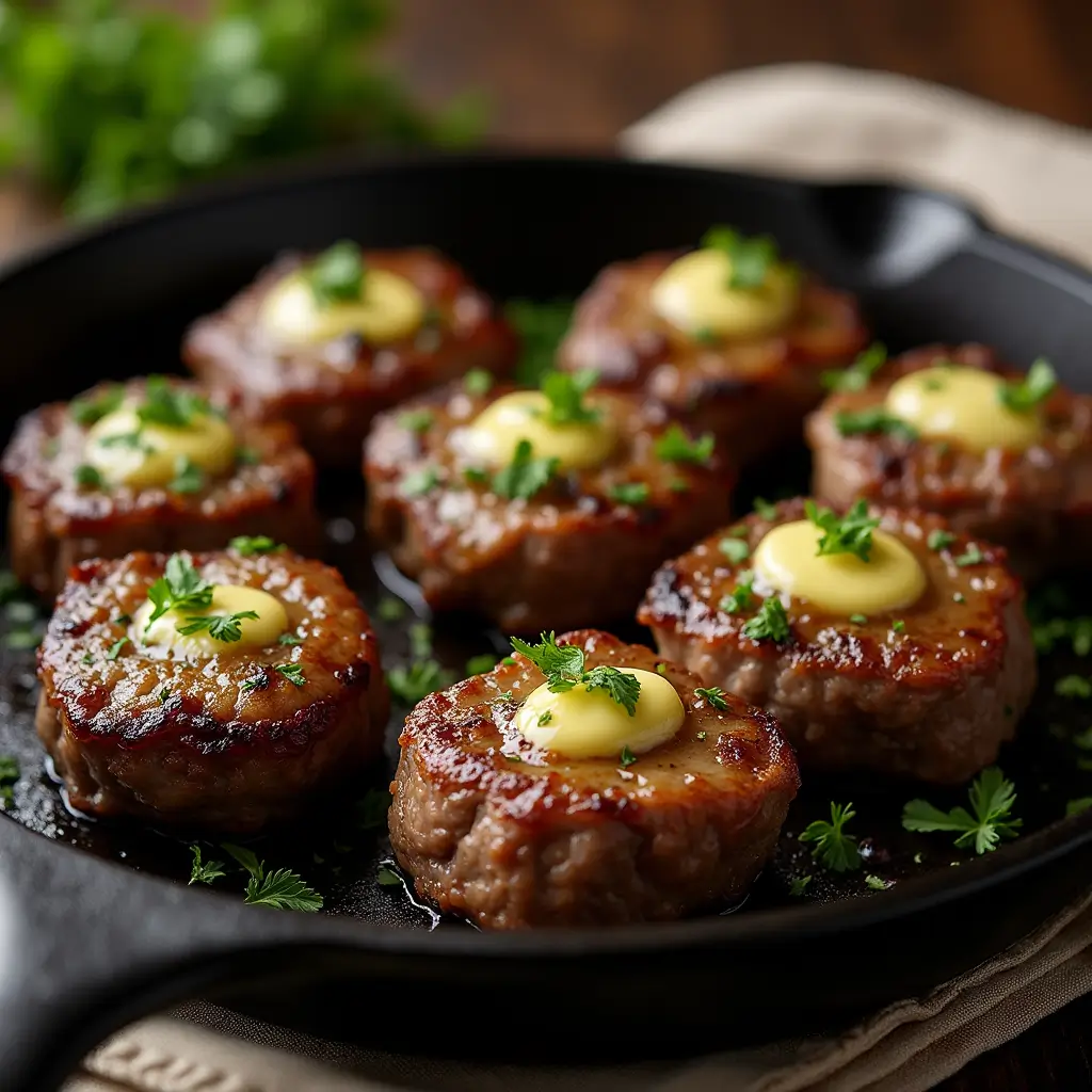 Garlic Butter Steak Bites