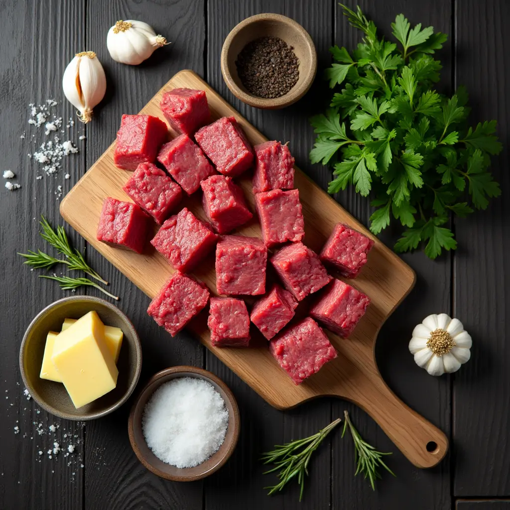 Garlic Butter Steak Bites